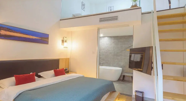 Room-heinemann Hotel Loft Suite With two, Varaa Hotelli Hotellit Sichuan pysäköinnillä, Pysäköinti