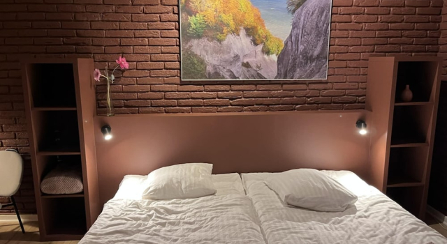 Семейный номер Standard с видом на сад Møn Klintholm Vintage B&B