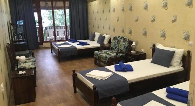 Четырёхместный номер Standard с балконом и с видом на море Morski Briag Hotel