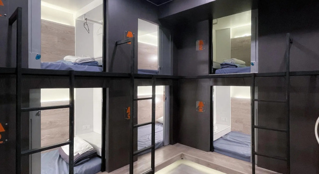 Кровать в общем номере Ice Inn Hotel Pattaya