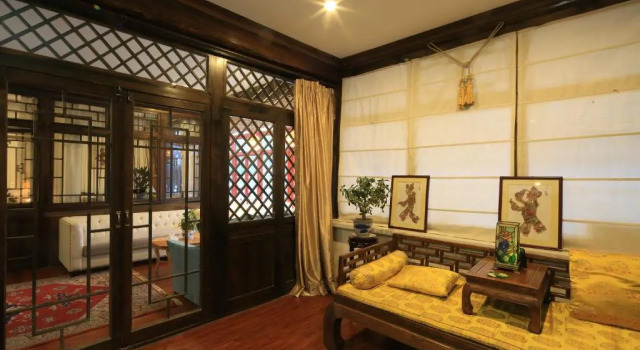 Люкс Deluxe The Great Wall Courtyard Hostel