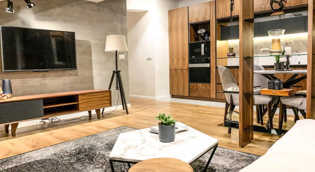 Contemporary apartment with amazing view of Skopje