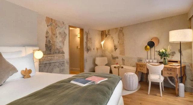 Номер Superior Hôtel Richer De Belleval - Relais & Châteaux