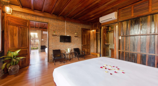 Wooden Lodge Homestay, Rezervovat Hotel Hotely v Quang Nam s parkováním, Parkování