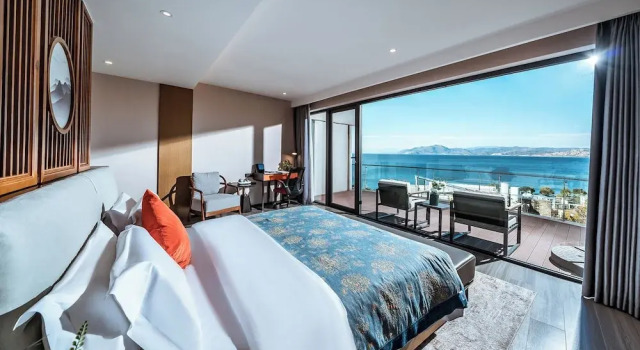 Номер Deluxe Dali Shushanju Seaview Holiday Villa