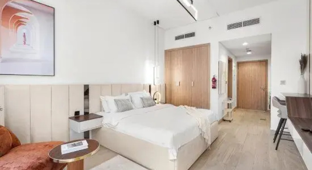 Люкс Deluxe Modern Studio in Azizi Riviera 24 | Meydan, Dubai