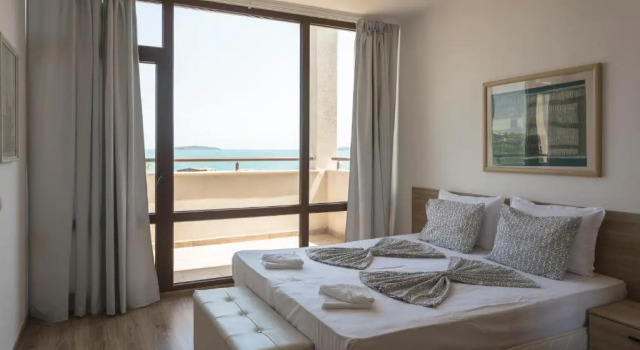 Апартаменты c 1 комнатой с видом на море Apolonia Resort