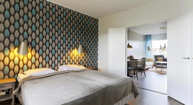 Апартаменты c 1 комнатой с балконом Forenom Serviced Apartments Helsinki Lapinlahdenkatu