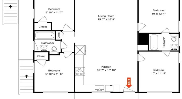 Студия A Beach Pearle by Topsail Realty