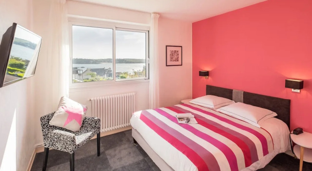 Двухместный номер Standard с видом на океан Hôtel Du Port Et De Laven