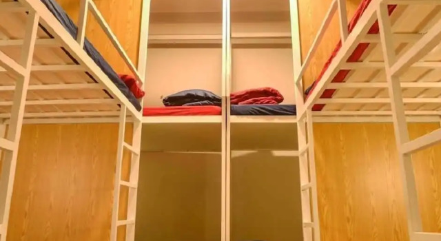 Кровать в общем номере Bonjour Homestay - Hostel