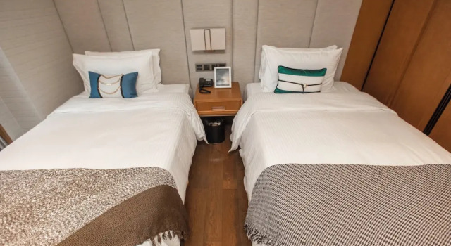 Номер Deluxe с 2 комнатами с балконом Somerset Swan Lake Hefei