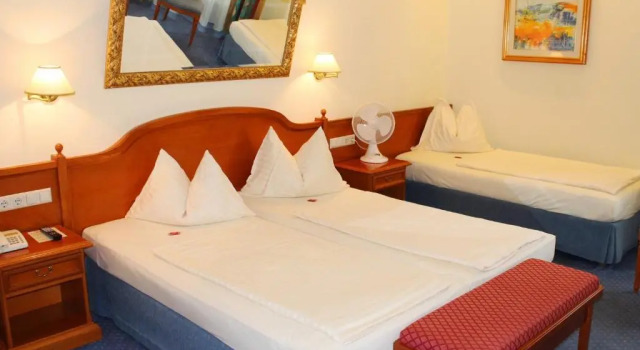 Трёхместный номер Standard Altstadt Hotel Mosser Villach mit Parkplatz