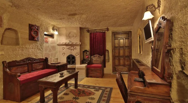 Двухместный номер Deluxe Travel Inn Cave Hotel