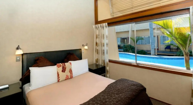 Апартаменты с 2 комнатами с видом на внутренний двор Oasis Beach Motel