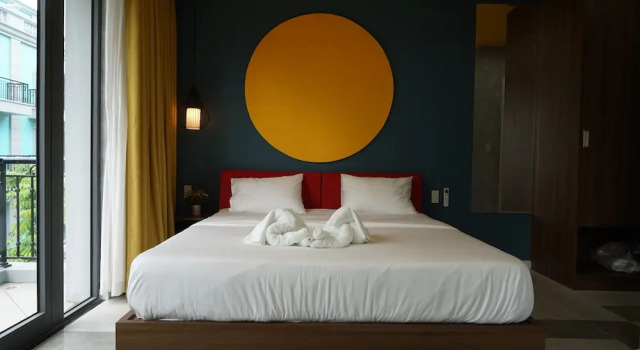 Двухместный номер Standard с балконом Stork Phu Quoc Homestay - Hostel