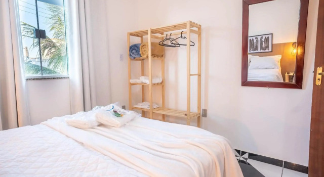Apto a 300 metro da praia - WIFI 200MB - Cozinha equipada - Ar condicionado