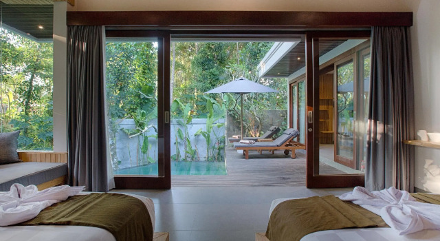 Вилла с 2 комнатами The Kanjeng Elitya Villa Ubud