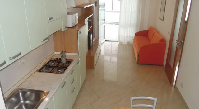 Апартаменты с 2 комнатами с балконом и с видом на город Bright Flat Next to the Beach in Bibione