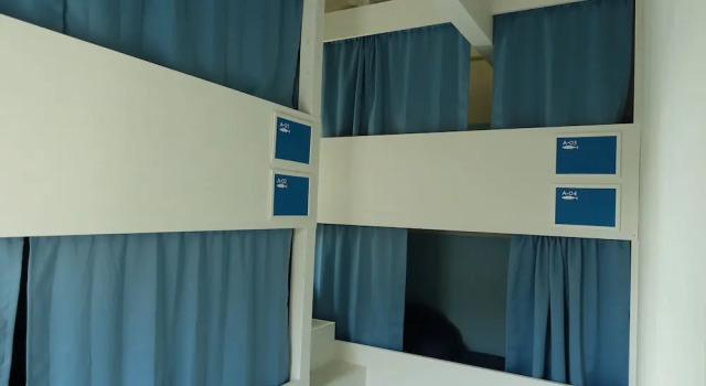 (camerata femminile) letto in camerata Hostel NABLA