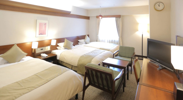 Трёхместный номер Standard Kurashiki Kokusai Hotel