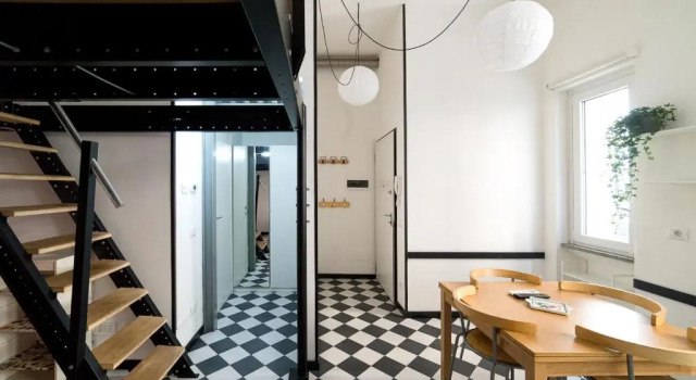 Студия Дуплекс Hbhall Residenze Darsena