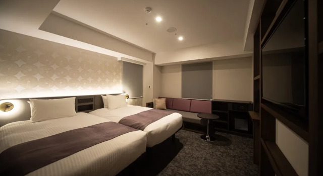 Двухместный номер Hollywood Moderate GRIDS PREMIUM HOTEL OSAKA NAMBA