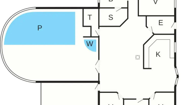 Коттедж Spacious Holiday Home in Humble near Beach