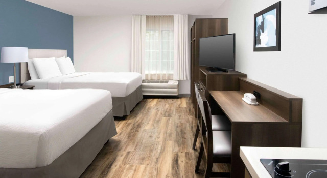 Четырёхместный номер Standard WoodSpring Suites Austin South Central I-35