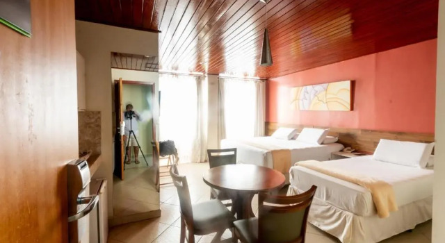 Трёхместный номер Standard Serra Golfe Apart Hotel