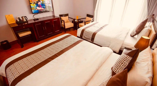 Двухместный номер Deluxe Le Bordeaux Sapa Hotel