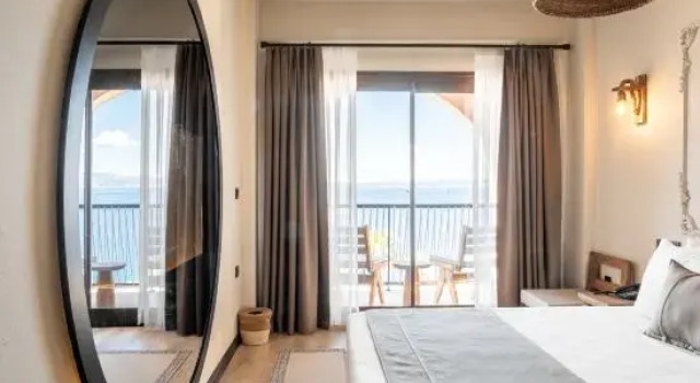 Номер Deluxe с видом на море L'saranda House Cesme +16 Adults Only