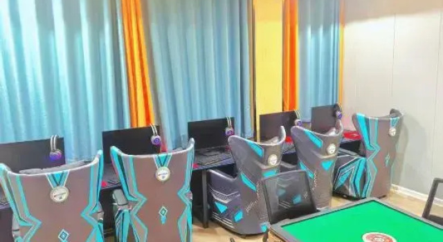 Кровать в общем номере Huaibei Yuanqi E-sports Homestay