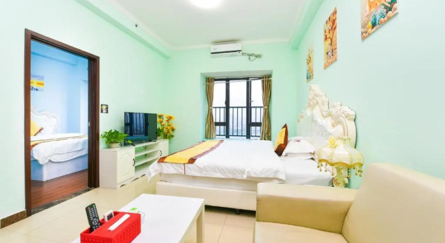 Номер Standard Guangzhou Hua Ji Apartment Pazhou Expo Branch