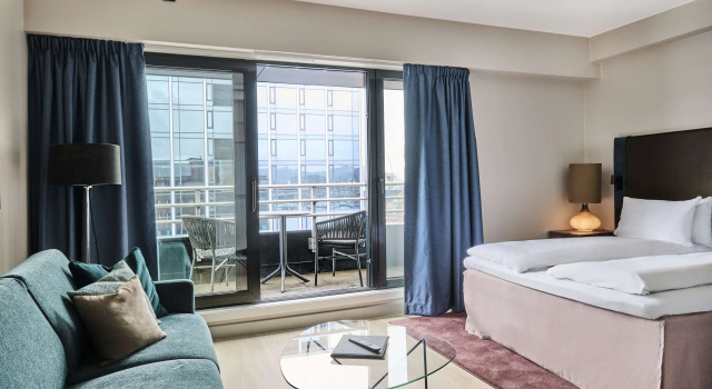 Номер Superior с балконом и с видом на океан Hotel Caledonien