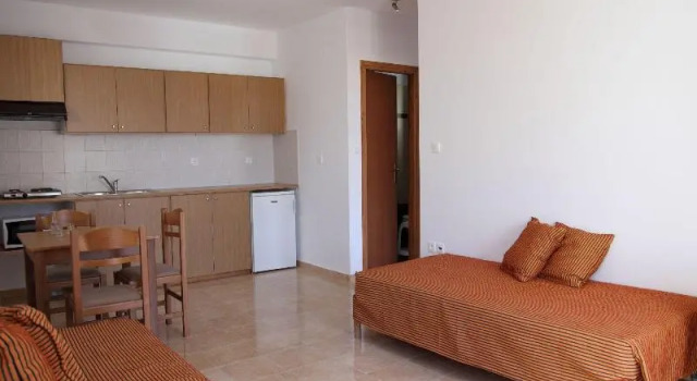 Апартаменты с балконом и с частичным видом на море Ilian Beach & Apartments