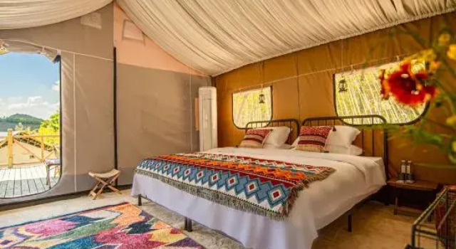 Тент Anji Spring Breeze Valley Luxury Tent Homestay