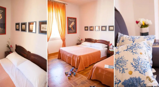 Трёхместный номер Standard Albergo La Piazzetta