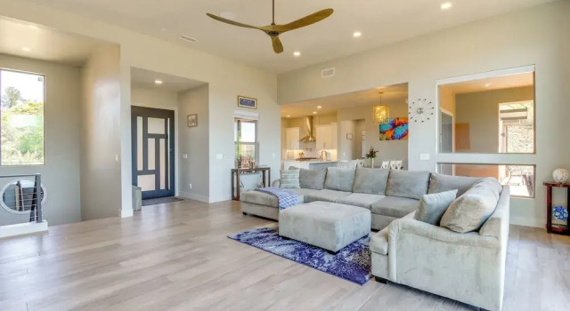 Mtn-view Retreat w/ Game Room in Prescott!