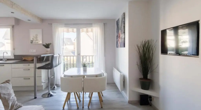 Апартаменты Appartement Cocooning à Cabourg - Les locations de Proust