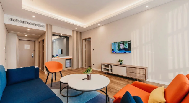 Двухместный люкс Holiday Inn Express Taizhou CMC by IHG