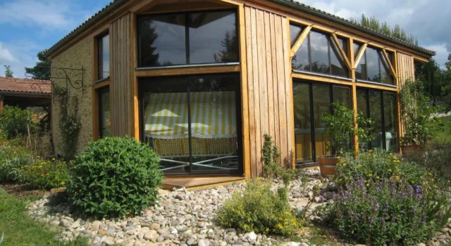 Шале Chambre Hôte/Spa Quermaurelle