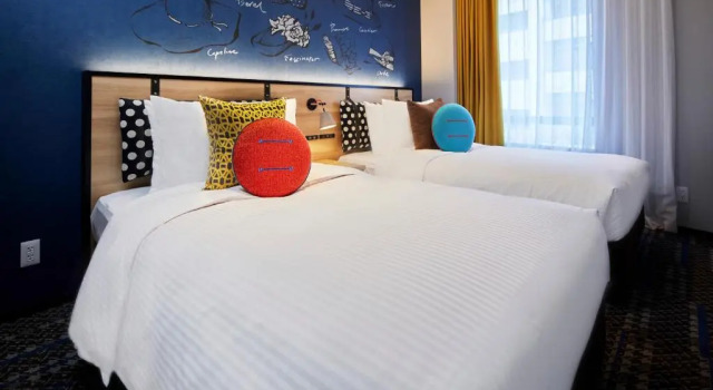 Люкс с 2 комнатами Citadines Namba Osaka