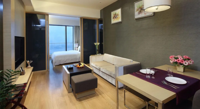 Люкс Business SLOWCOM-Xingyue Pa Zhou Apartment