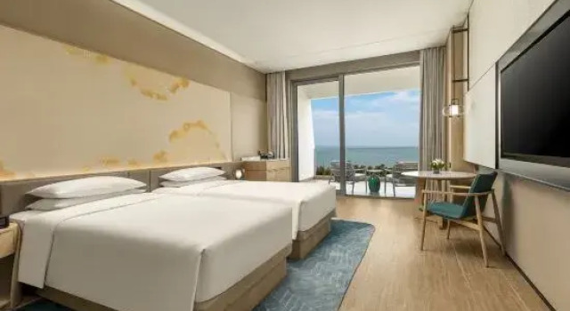 Тент с видом на море Holiday Inn Beihai Silver Beach