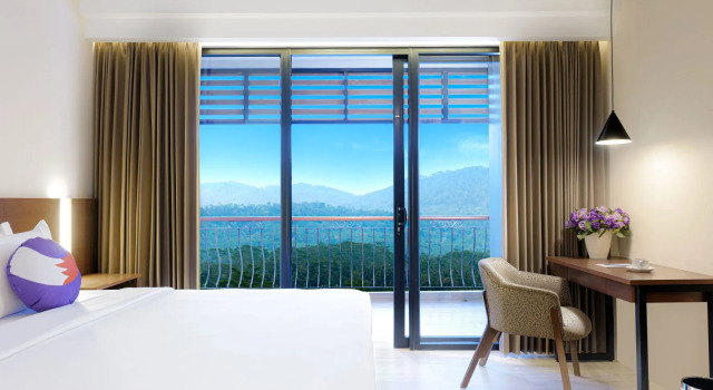 Deluxe værelse med bjergudsigt FOX Harris Hotel & Conventions Banjarnegara