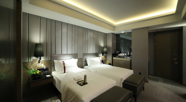 Двухместный номер Deluxe Rhombus Park Aura Chengdu Hotel