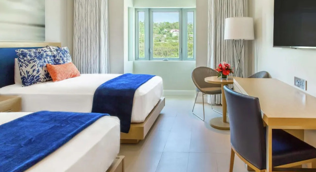 Четырёхместный номер Standard с видом на окрестности Harbor Club St Lucia, Curio Collection by Hilton