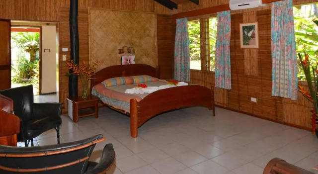 Двухместный номер Standard с балконом Maravu Taveuni Lodge