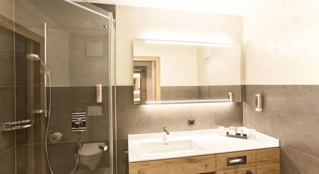 Одноместный номер Standard с балконом и с видом на горы Ferienhotel Sonnenhof